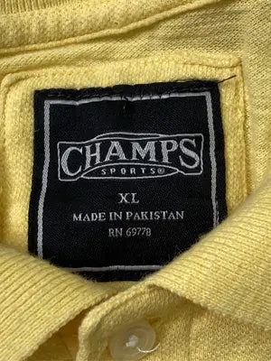 CHAMPS/ポロシャツ/トップス/イエロー/XL