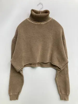 ZARA/ザラ/ニット/セーター/トップス/ブラウン/L
