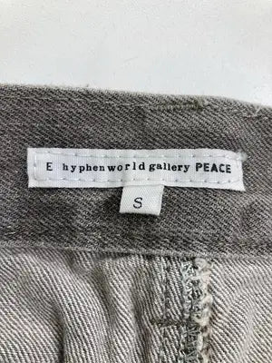 E hyphen world gallery peace/イーハイフンワールドギャラリーピース/デニムパンツ/パンツ/グレー/S