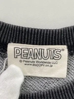 PEANUTS/ピーナッツ/スウェット/トップス/ブラック/M