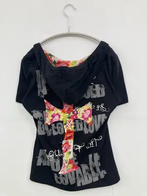 LAZY DAISY/レイジーデイジー/Tシャツ/カットソー/トップス/ブラック/M