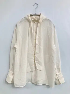 NATURAL BEAUTY BASIC/ナチュラルビューティーベーシック/シャツ/ブラウス/トップス/アイボリー/M