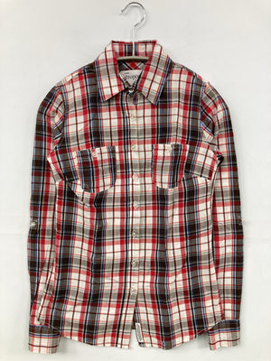 AEROPOSTALE/エアロポスタル/シャツ/ブラウス/トップス/レッド/S/P