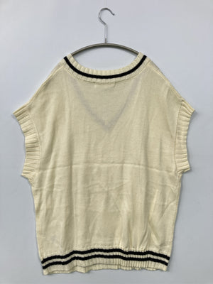 Cutie Blonde/キューティーブロンド/ベスト/トップス/アイボリー/L