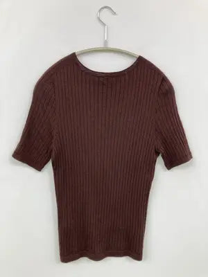 UNIQLO/ユニクロ/ニット/セーター/トップス/ブラウン/L