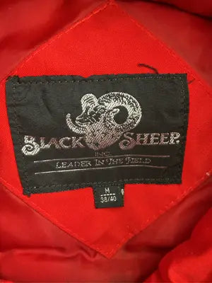 BLACK SHEEP./ダウンベスト/ジャケット/アウター/レッド/M