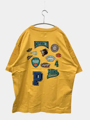 coen/コーエン/Tシャツ/カットソー/トップス/イエロー/LARGE