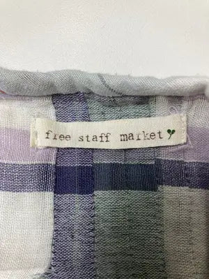 free staff market/ワンピース/ワンピース/ドレス/パープル/L