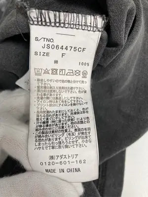 JEANASIS/ジーナシス/Tシャツ/カットソー/トップス/グレー/F