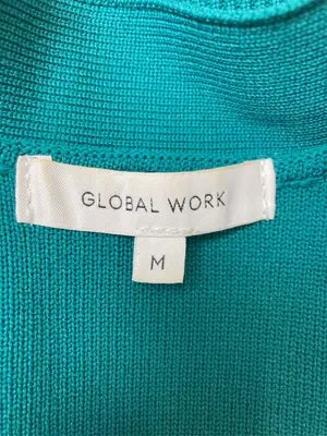 GLOBAL WORK/グローバルワーク/カーディガン/ボレロ/トップス/グリーン/M