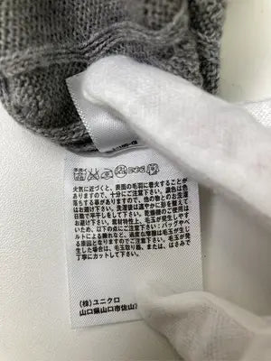 UNIQLO/ユニクロ/ニット/セーター/トップス/グレー/S