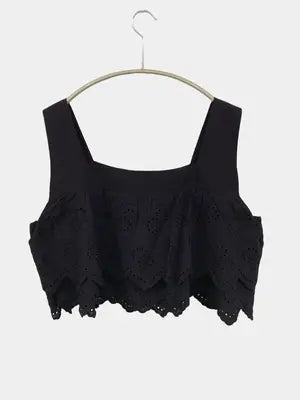 ZARA/ザラ/キャミソール/トップス/ブラック/USA XL