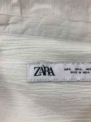 ZARA/ザラ/シャツ/ブラウス/トップス/ホワイト/EUR L