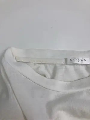 COLZA/コルザ/Tシャツ/カットソー/トップス/ホワイト/S