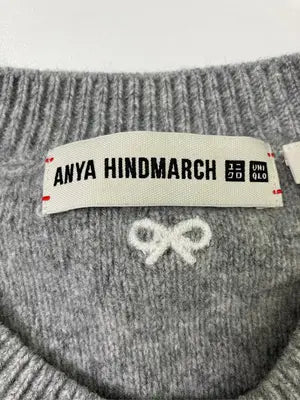 ANYA HINDMARCH/ニット/セーター/トップス/グレー/S
