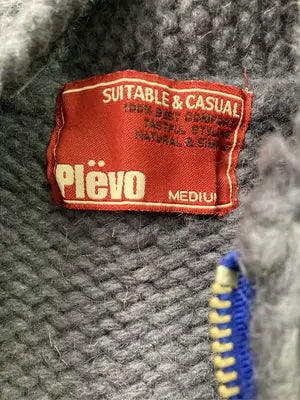 Plevo/ニット/セーター/トップス/ブルー/MEDIUM
