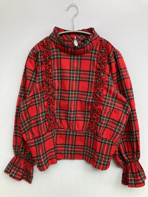 Rag Out/ラグアウト/シャツ/ブラウス/トップス/レッド/L