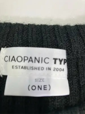 CIAOPANIC TYPY/チャオパニックティピー/ニット/セーター/トップス/ブラック/ONE