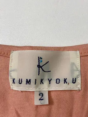 KUMIKYOKU/クミキョク/タンクトップ/トップス/ピンク/2