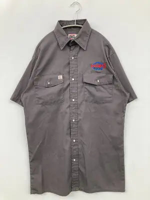 BIG BILL/シャツ/ブラウス/トップス/グレー/M-REG