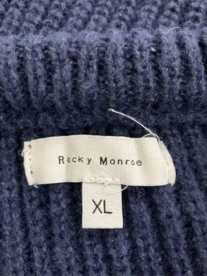 Rocky Monroe/ロッキーモンロー/ニット/セーター/トップス/ネイビー/XL