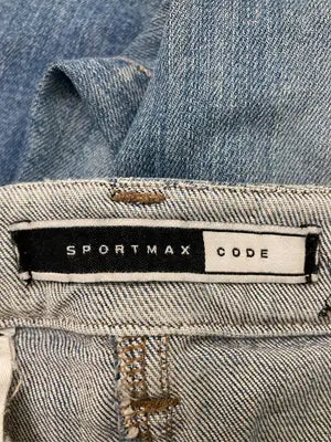SPORTMAX/デニムパンツ/パンツ/ブルー/不明