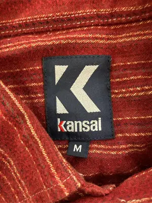 kansai uniform/シャツ/ブラウス/トップス/レッド/M