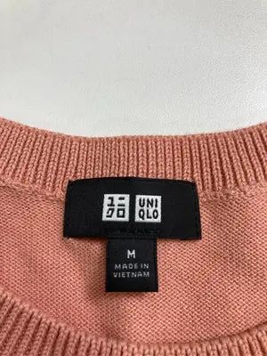 UNIQLO/ユニクロ/ニット/セーター/トップス/オレンジ/M