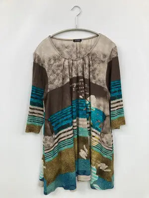 Yuaya/Tシャツ/カットソー/トップス/グレー/M～L