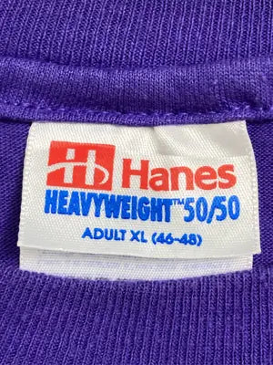 Hanes/ヘインズ/Tシャツ/カットソー/トップス/パープル/XL