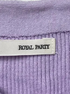 ROYAL PARTY/ロイヤルパーティー/ニット/セーター/トップス/パープル/F