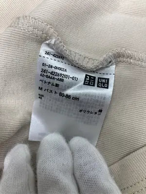 UNIQLO/ユニクロ/Tシャツ/カットソー/トップス/ベージュ/M