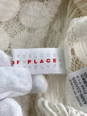 SENSE OF PLACE/センスオブプレイス/シャツ/ブラウス/トップス/アイボリー/Free