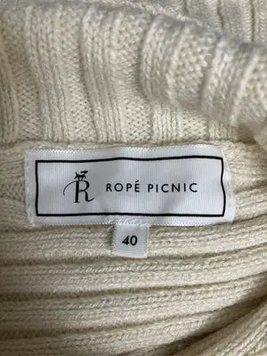 ROPE PICNIC/ロペピクニック/ニット/セーター/トップス/アイボリー/40