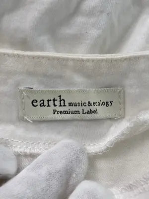 earth music&ecology/アースミュージックアンドエコロジー/Tシャツ/カットソー/トップス/アイボリー/F