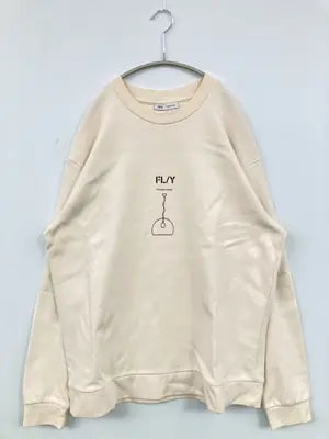 ZARA/ザラ/Tシャツ/カットソー/トップス/アイボリー/XL