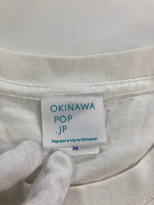 OKINAWA POP.JP/Tシャツ/カットソー/トップス/ホワイト/M