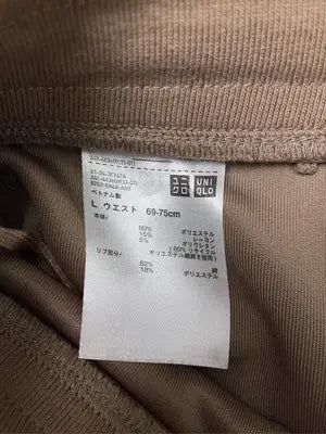 UNIQLO/ユニクロ/スカート/スカート/ブラウン/L   ウエスト69-75cm