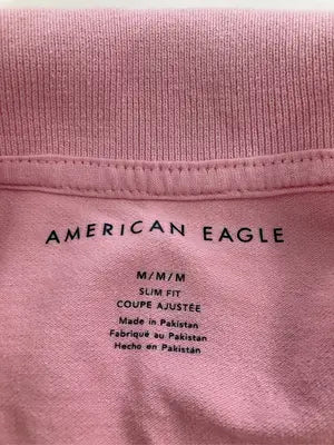 AMERICAN EAGLE/アメリカンイーグル/ポロシャツ/トップス/ピンク/M