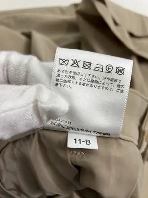 UNIQLO/ユニクロ/スラックス/パンツ/ベージュ/M