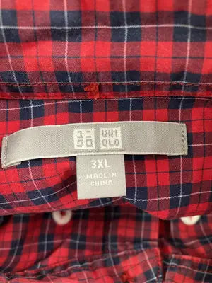 UNIQLO/ユニクロ/シャツ/ブラウス/トップス/レッド/3XL