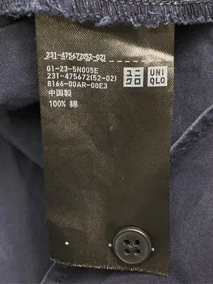 UNIQLO/ユニクロ/シャツ/ブラウス/トップス/ネイビー/S