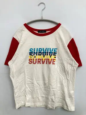 Shiny Ripple/Tシャツ/カットソー/トップス/ホワイト/L