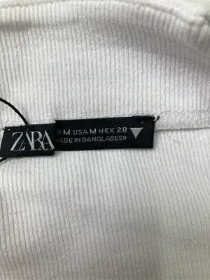 ZARA/ザラ/Tシャツ/カットソー/トップス/ホワイト/USA M