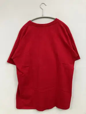 Tシャツ/カットソー/トップス/レッド/L