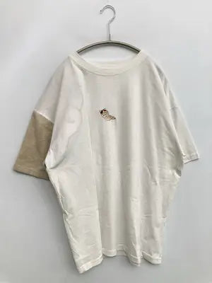 Tシャツ/カットソー/トップス/ホワイト/F