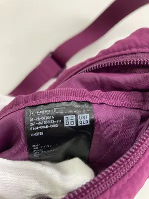 UNIQLO/ユニクロ/ショルダーバッグ/バッグ/パープル
