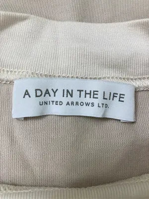 A DAY IN THE LIFE UNITED ARROWS/アデイインザライフユナイテッドアローズ/Tシャツ/カットソー/トップス/ベージュ