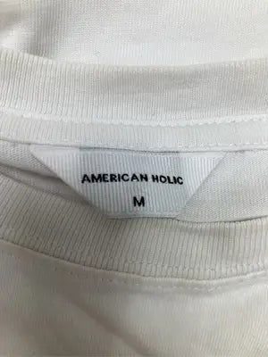 AMERICAN HOLIC/アメリカンホリック/Tシャツ/カットソー/トップス/ホワイト/M