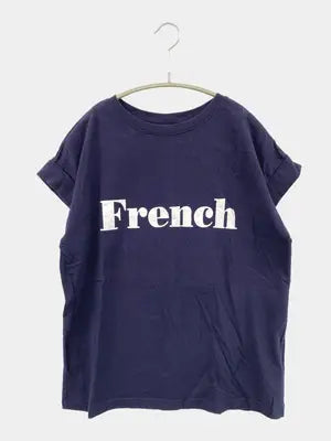 Tシャツ/カットソー/トップス/ネイビー/ONE SIZE